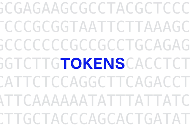 Genetic code surrounding the word 'tokens'